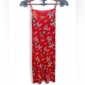 City Triangles Red Floral Dress